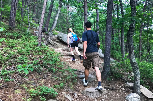 hiking a new trail