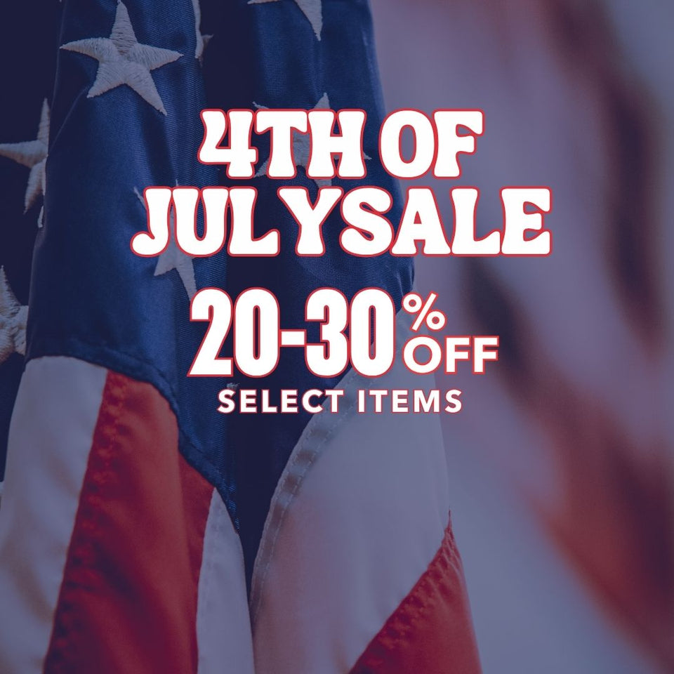 Celebrate 4th of July withSavings!Add items to cart for discount to apply.