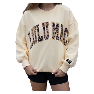 Women's Lulu Mac Leopard Sweatshirt