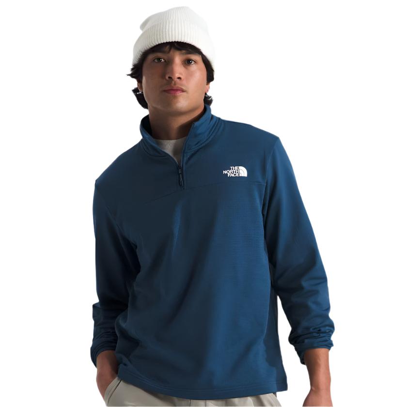 The North Face Men's Cedar Trail Grid Fleece 1/4 Zip – Mountain