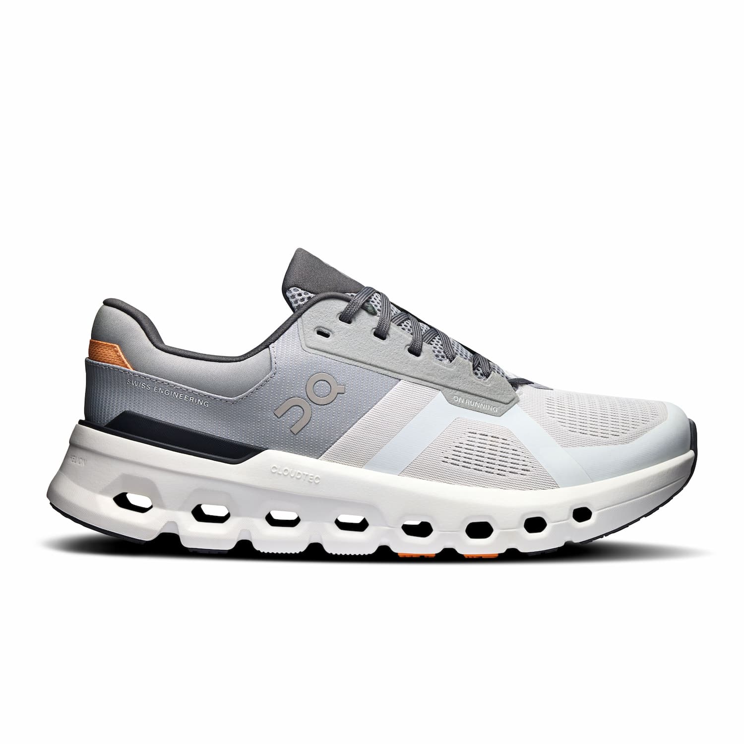 ON RUNNING Cloudrunner Men’s 9 Gray and White Athletic S10 7c1e2bb7d6c28ad6bc2e14b5805504  main image 3