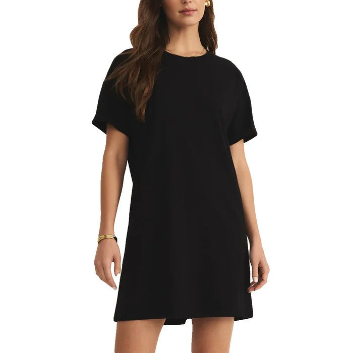 Z Supply Sway Mini Dress Small / True Black Z Supply Sway Mini Dress Small / True Black