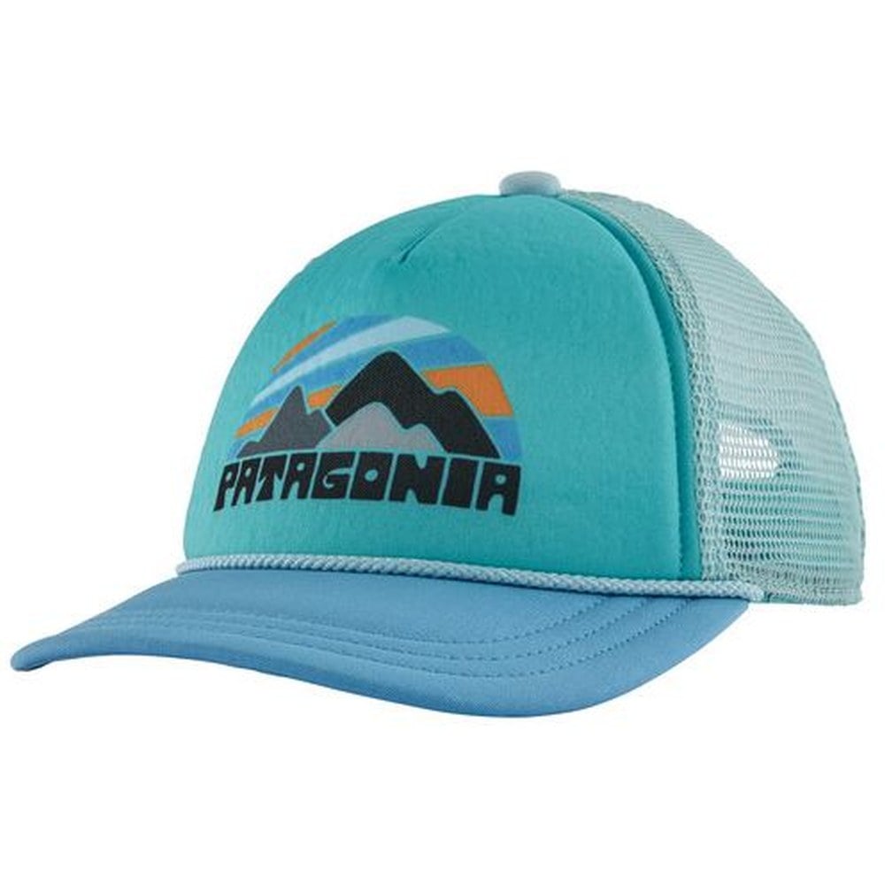 Patagonia Kids Trucker Hat Back for Good Bear: Pigeon Blue
