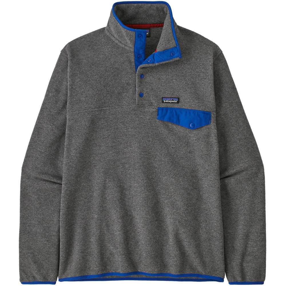 Men's Patagonia | Lightweight Synchilla®Snap-T® Fleece Pullover | Plum