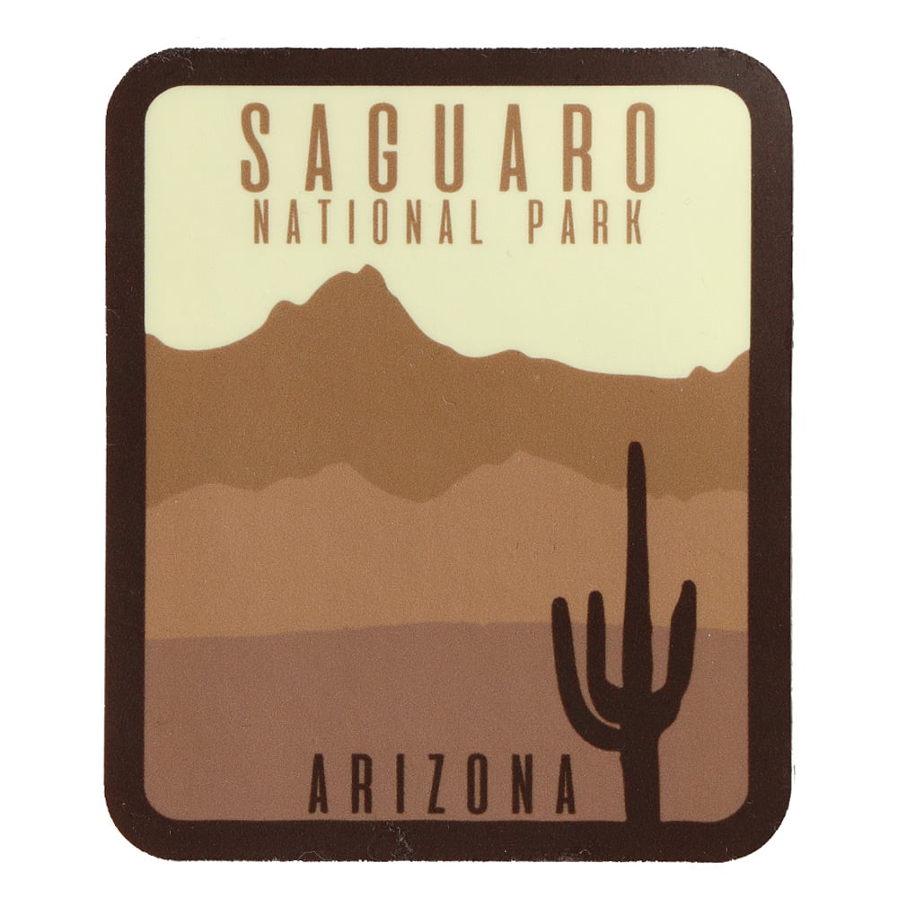 Saguaro National Park Sticker Mountain High Outfitters