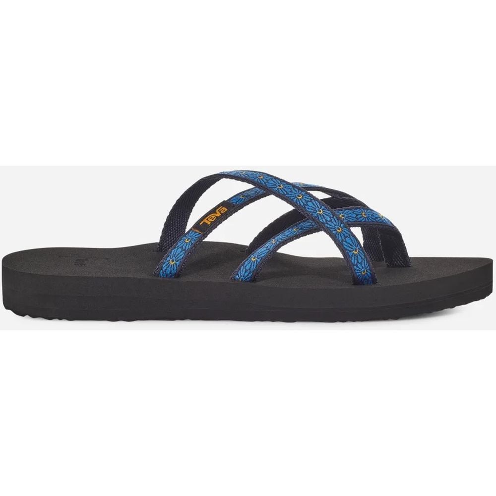 Teva Women Olowahu Mixed B Maple Sugar Multi Sandal, Size 9