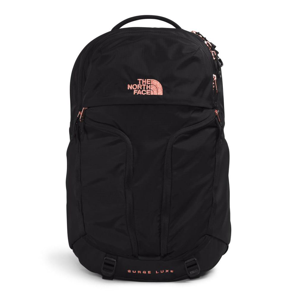 mens north face surge backpack The North Face Women's Surge Luxe Backpack, TNF Black