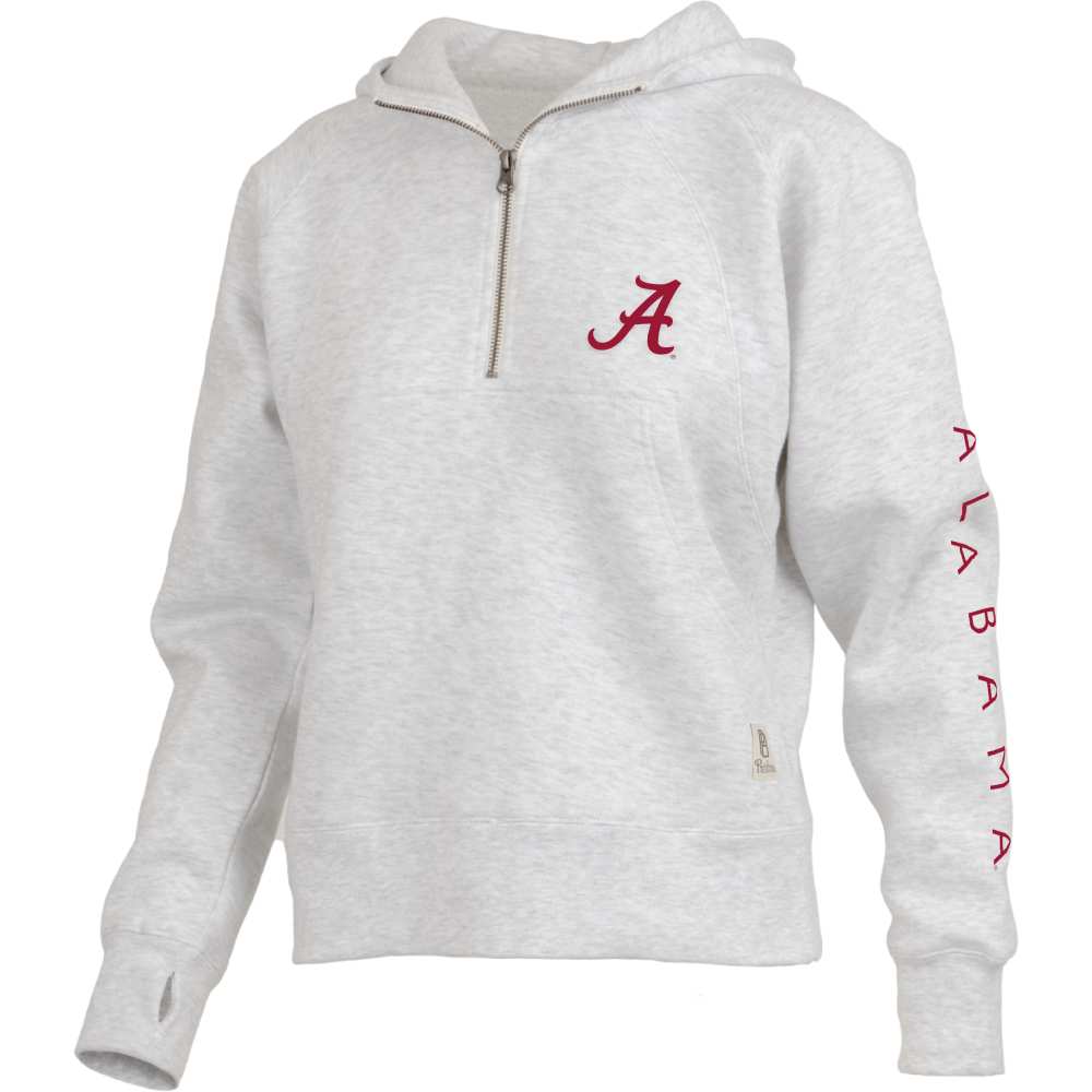 Womne's Bronco Alabama 1/4 Zip Hoodie Mountain High Outfitters