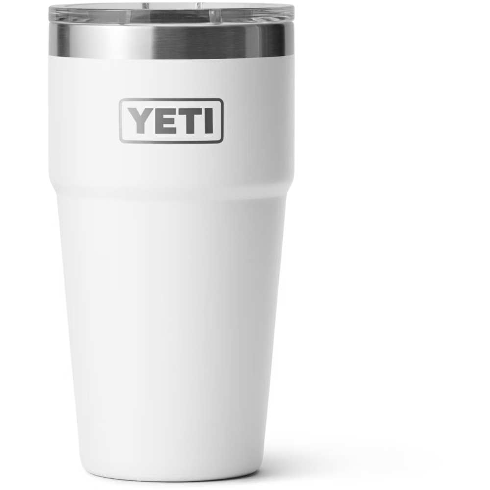 YETI Rambler 16 oz Stackable Pint, Vacuum Insulated, Stainless Steel with  MagSlider Lid (Alpine Yellow)