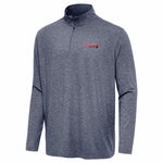 Antigua Men's Atlanta Braves Hunk Quarter Zip Pullover