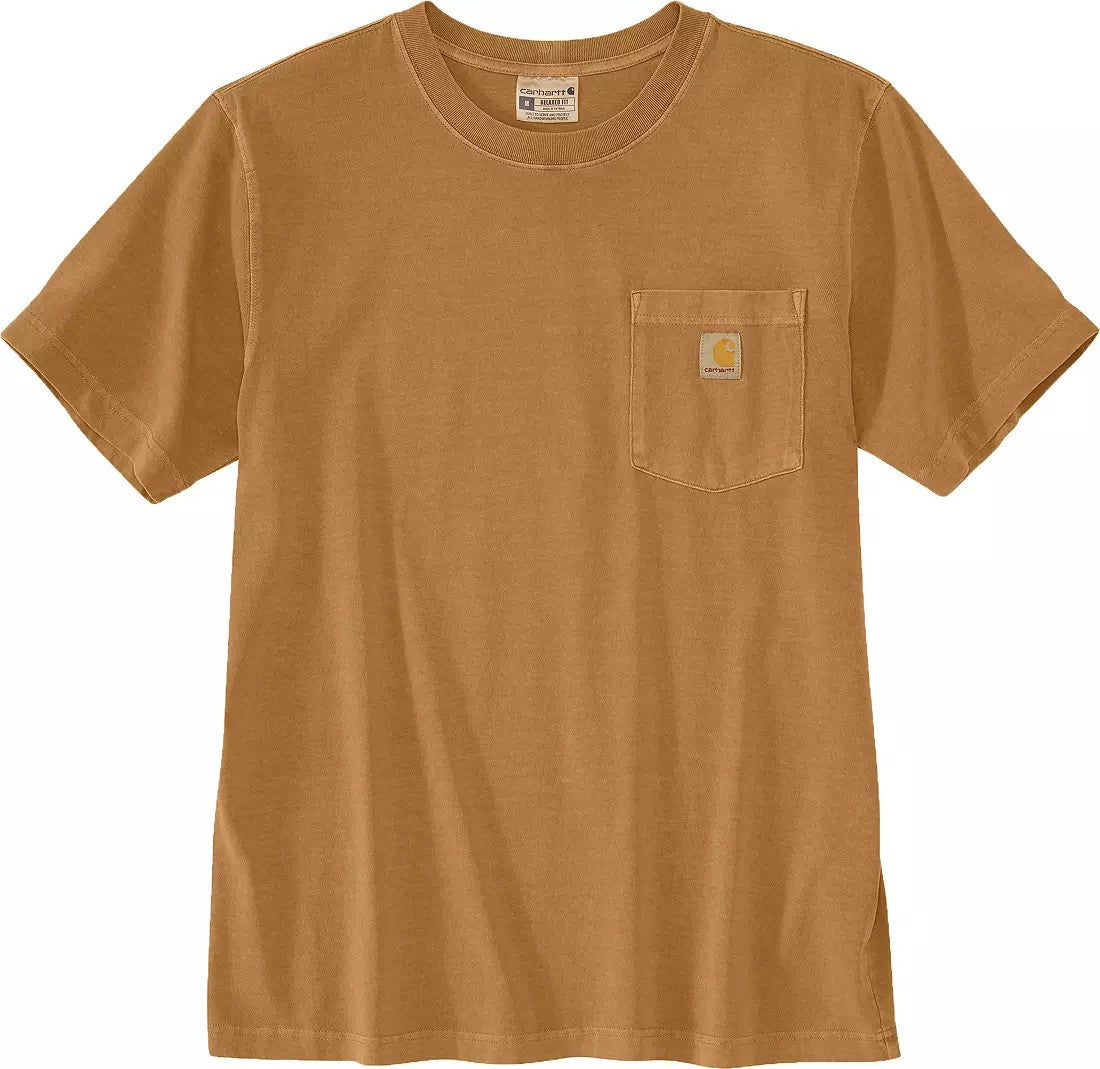 Carhartt Men's Short Sleeve Garment Dyed Pocket Tee