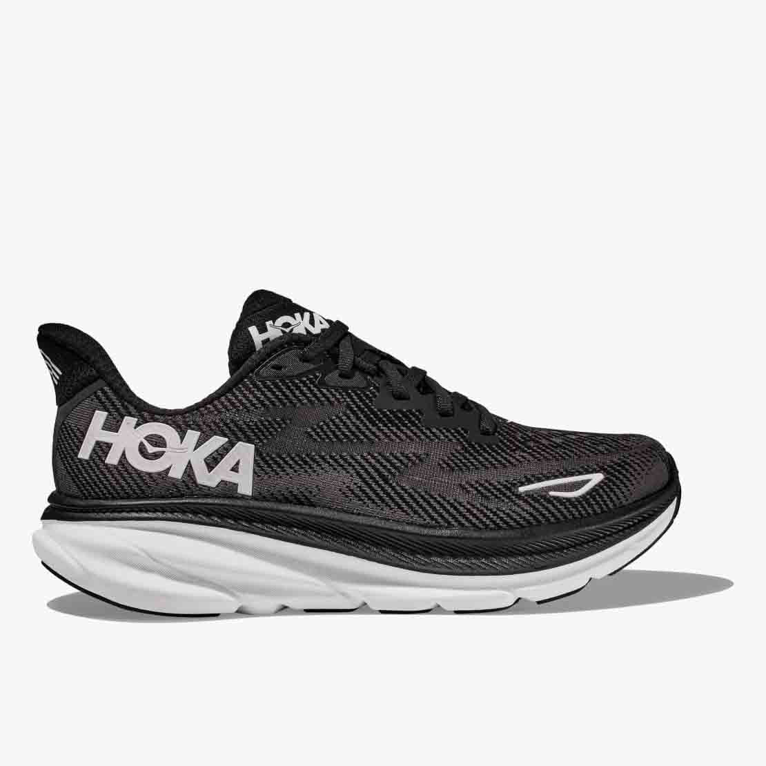 Comfort and Support with Hoka Men's Clifton 9 Shoes - Wide