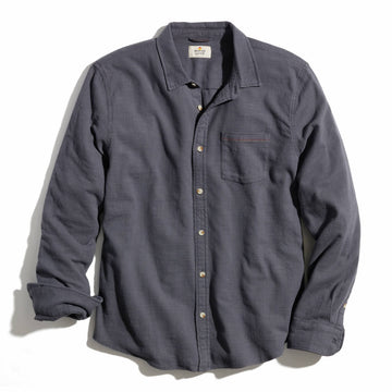 Marine Layer Men's Classic Selvage Long Sleeve Shirt