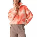 FP Movement Women's Print Mountain High 1/2 Zip Fleece Pullover