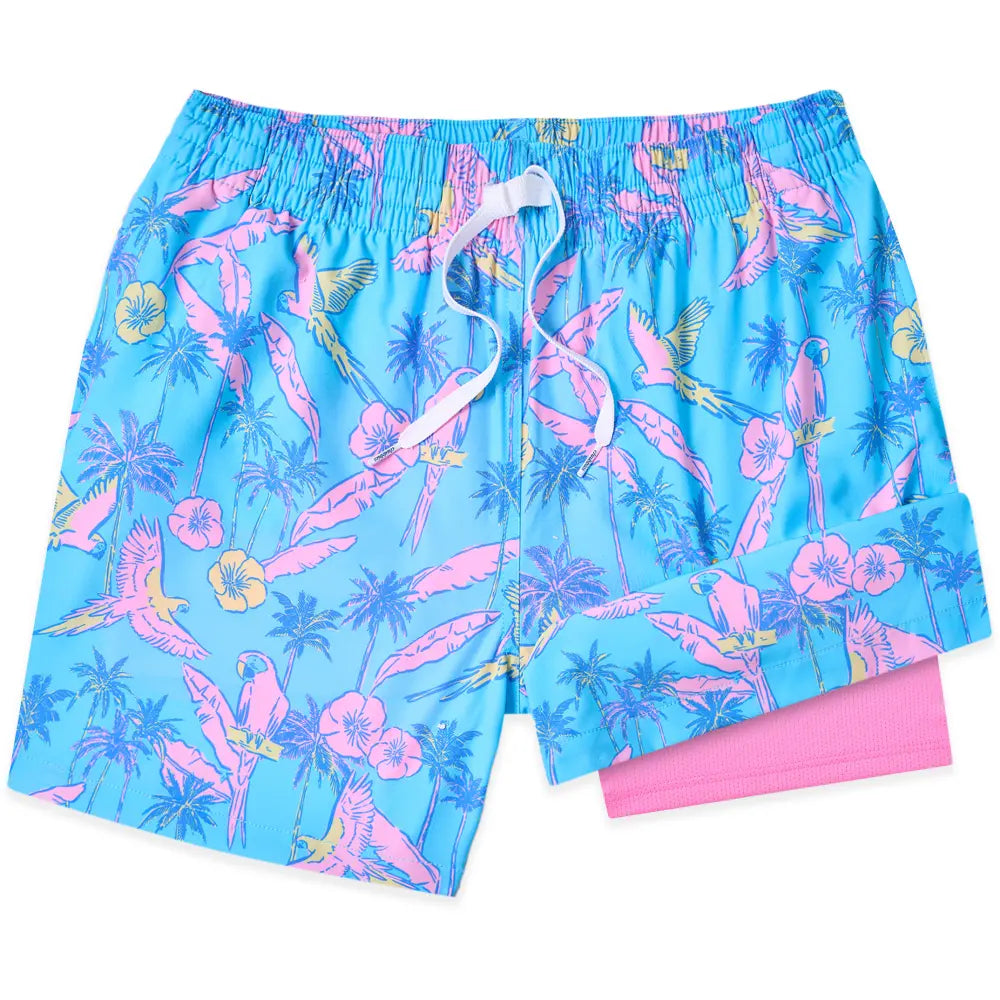 Chubbies Men's The Flock Parties Swim Trunks - 5.5" inseam