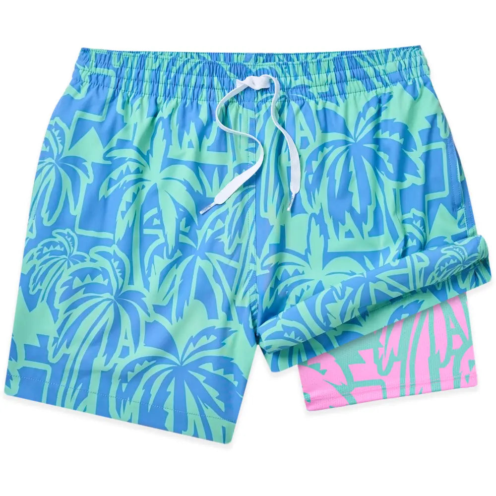 Chubbies Men's The Frond Farewells Lined Swim Trunks - 5.5" inseam