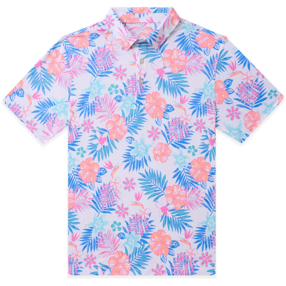 Chubbies Men's The Tropic Like It's HOT Polo