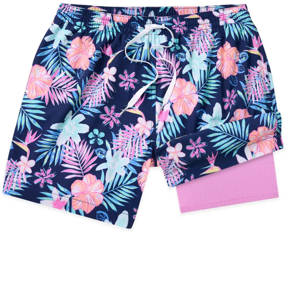 Chubbies Men's The Tropic Like Its Hot 5.5" Inseam Swim Trunks