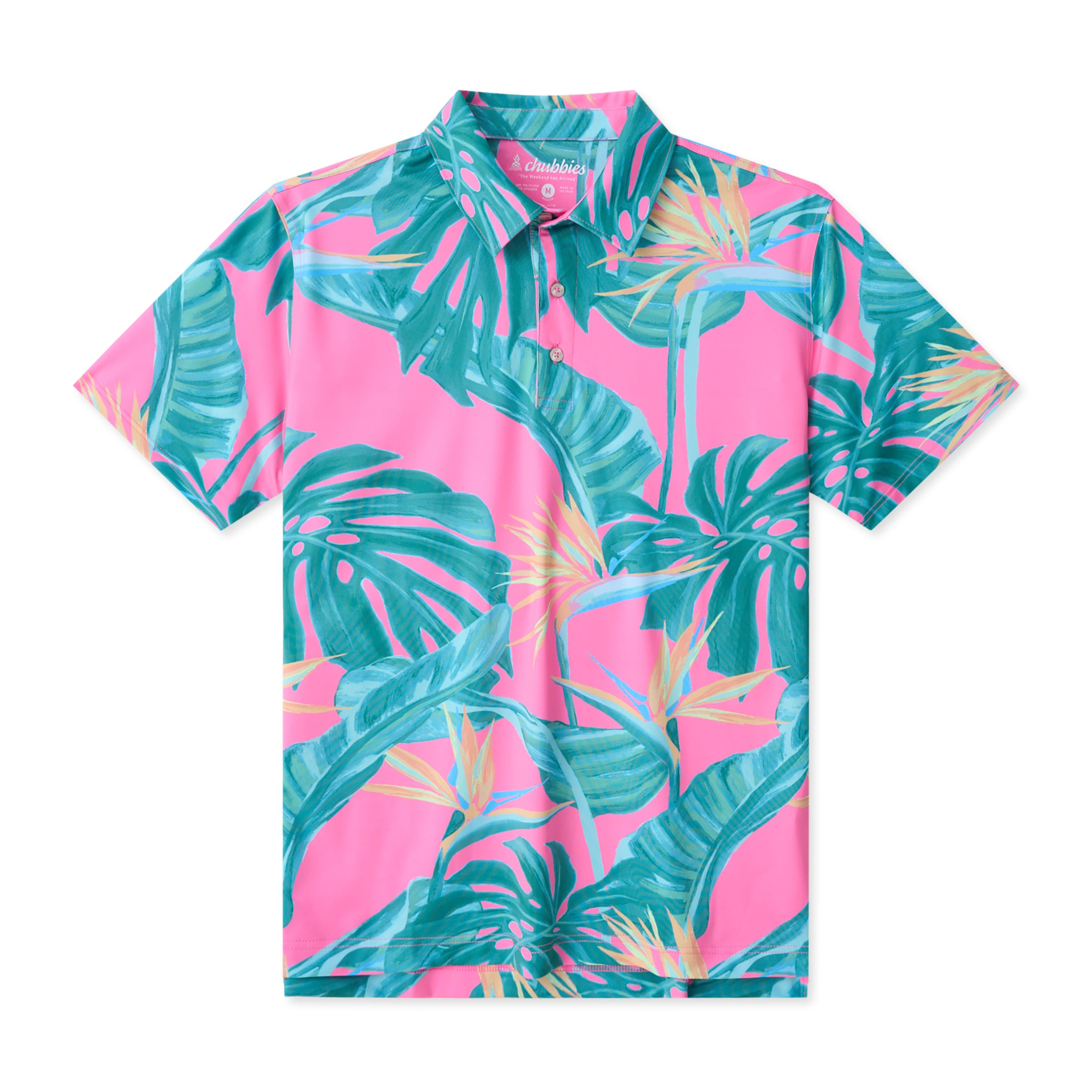 Chubbies Men's Birds of Paradise Polo