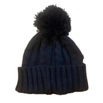 32 Degrees Cable Knit Pom Beanie