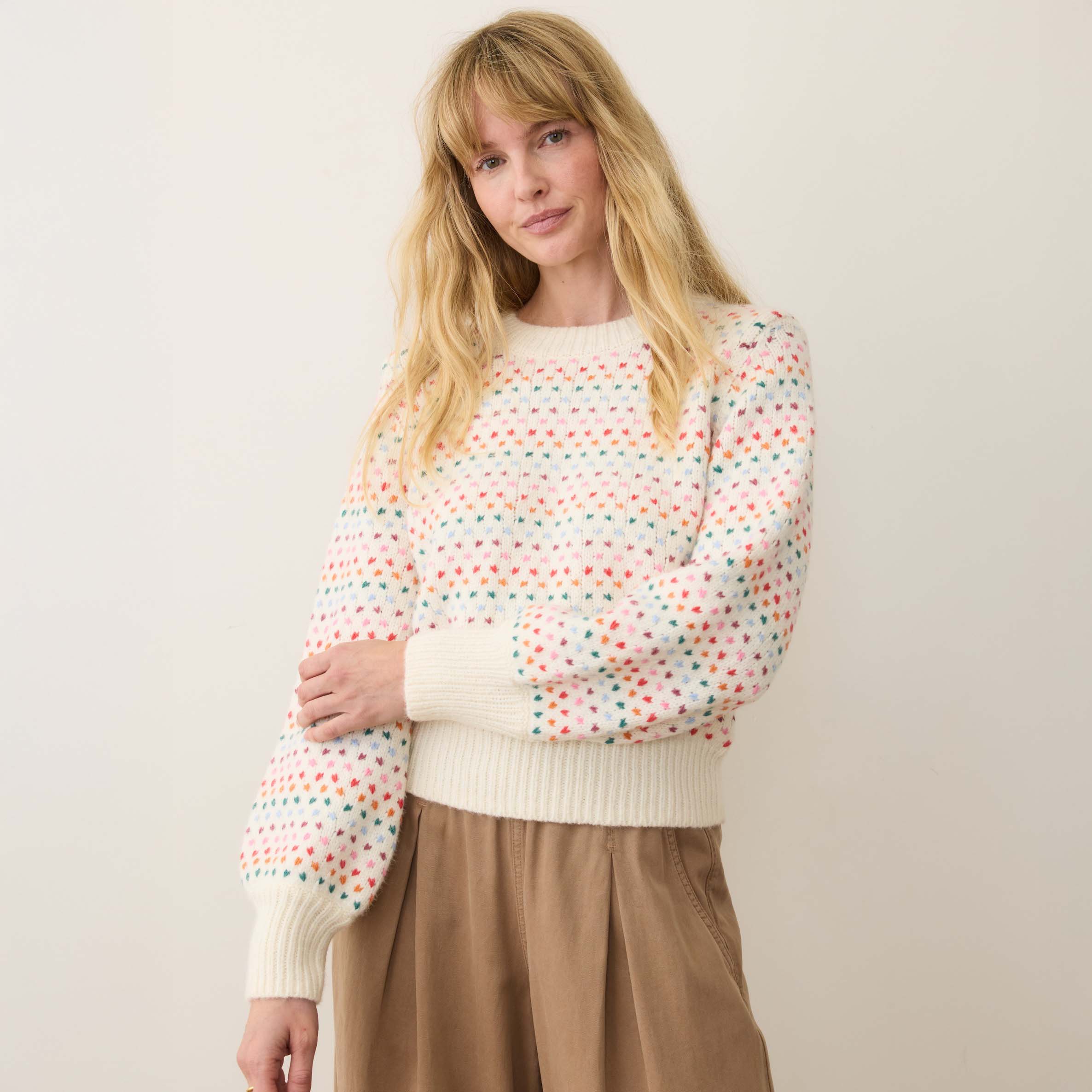 Marine Layer Women's Alma Crewneck Sweater