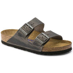 Birkenstock Arizona Leather Sandals - Iron - 552801