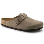 Birkenstock Boston Suede Clogs - Taupe - 560771