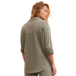 Z Supply Women's Niccola Button Up Top