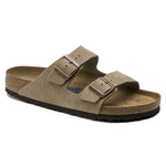 Birkenstock Arizona Suede Sandals - Taupe - 951301