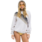 Aviator Nation Cross Stripe Pullover Hoodie