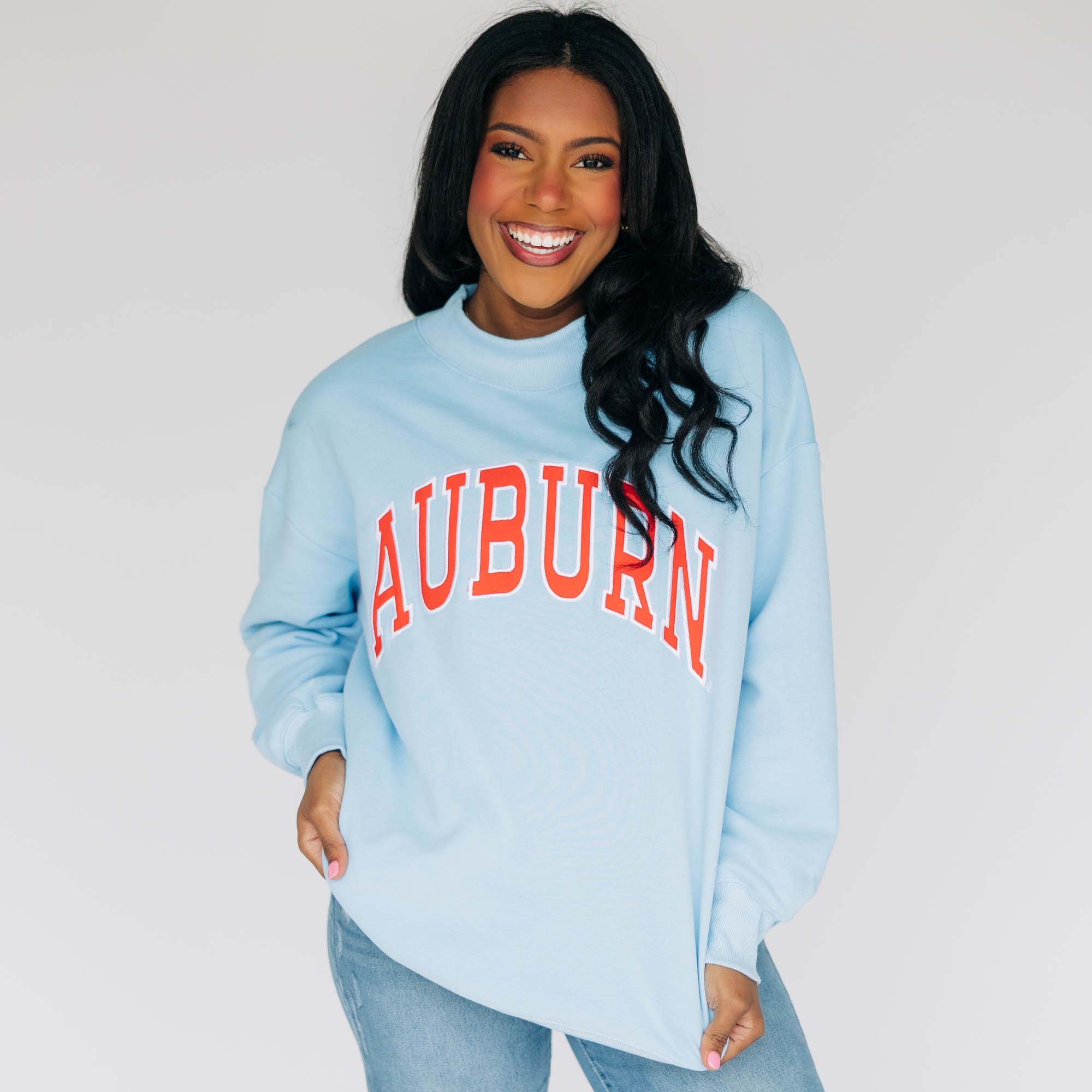 Scarlet & Gold Women's Madi Sweatshirt - Auburn