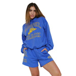 The Mayfair Group Women's Angel Track Sweatshorts