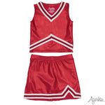 Azarhia Girl's Shimmer Cheer Suit