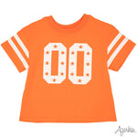 Azarhia Girl's Double Zero Stars Boxy Tee