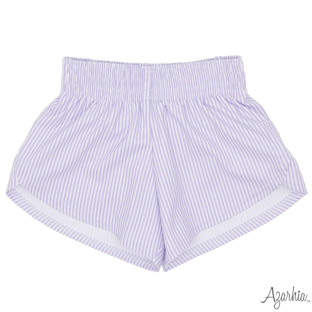 Azarhia Girl's Striped Steph Shorts