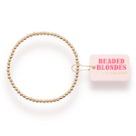 Beaded Blondes 3MM Beaded Bracelet