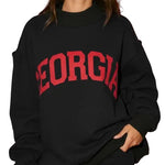 Bucketlist Women's Georgia Reversible Mock Neck Sweatshirt