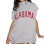 Bucketlist Sleeveless Mock Neck - ALABAMA