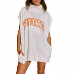 Bucketlist Women's Short Sleeve Mockneck - University of Tennessee