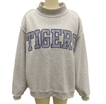 Bucket List Women's Tigers Mock Neck Sweatshirt