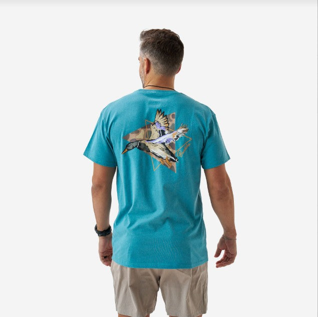 Burlebo Men's Pintail Triangle Duck T-shirt