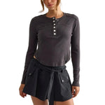 FP Movement Women's Cool Down Crew Solid Long Sleeve