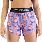ChicknLegs Women's PIGGIES Split Running Short - 4