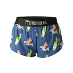 ChicknLegs Women's Blue Sharks Split Shorts 1.5