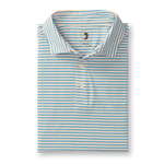 Duck Head Men's Striped Summerford Performance Jersey Polo