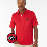 Criquet Men's UGA Performance Players Shirt - Georgia Logo