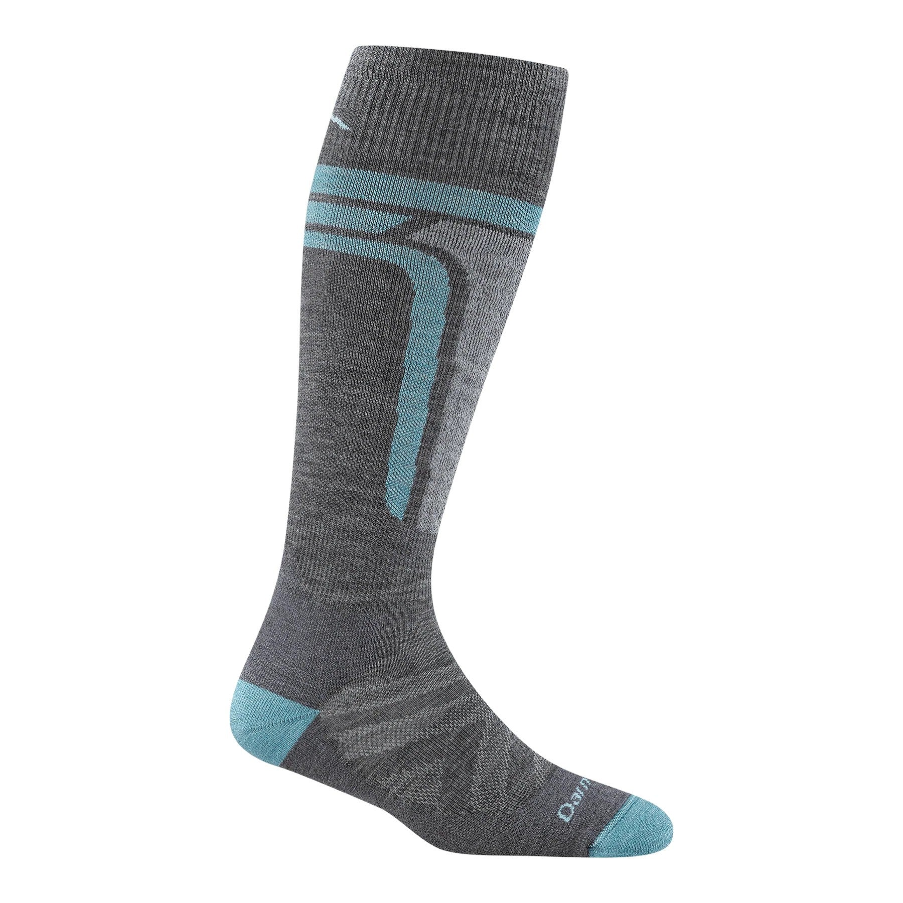 Darn Tough Socks Women's  Edge Over The Calf Midweight Ski/Snowboard
