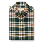 Duck Head Men's Long Sleeve Cotton Flannel Sport Shirt - Pinewell Plaid