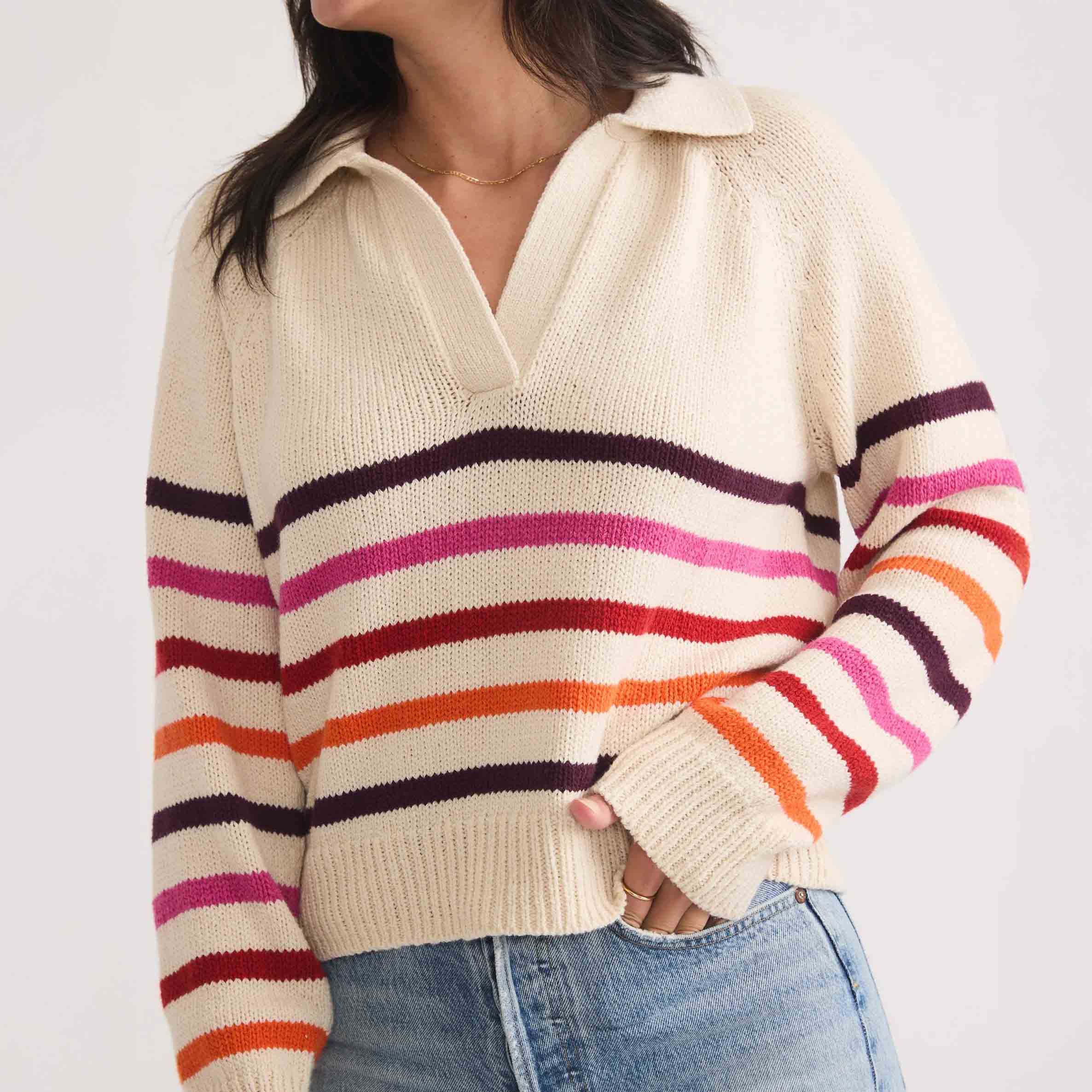 Marine Layer Women's Claire Sweater Polo