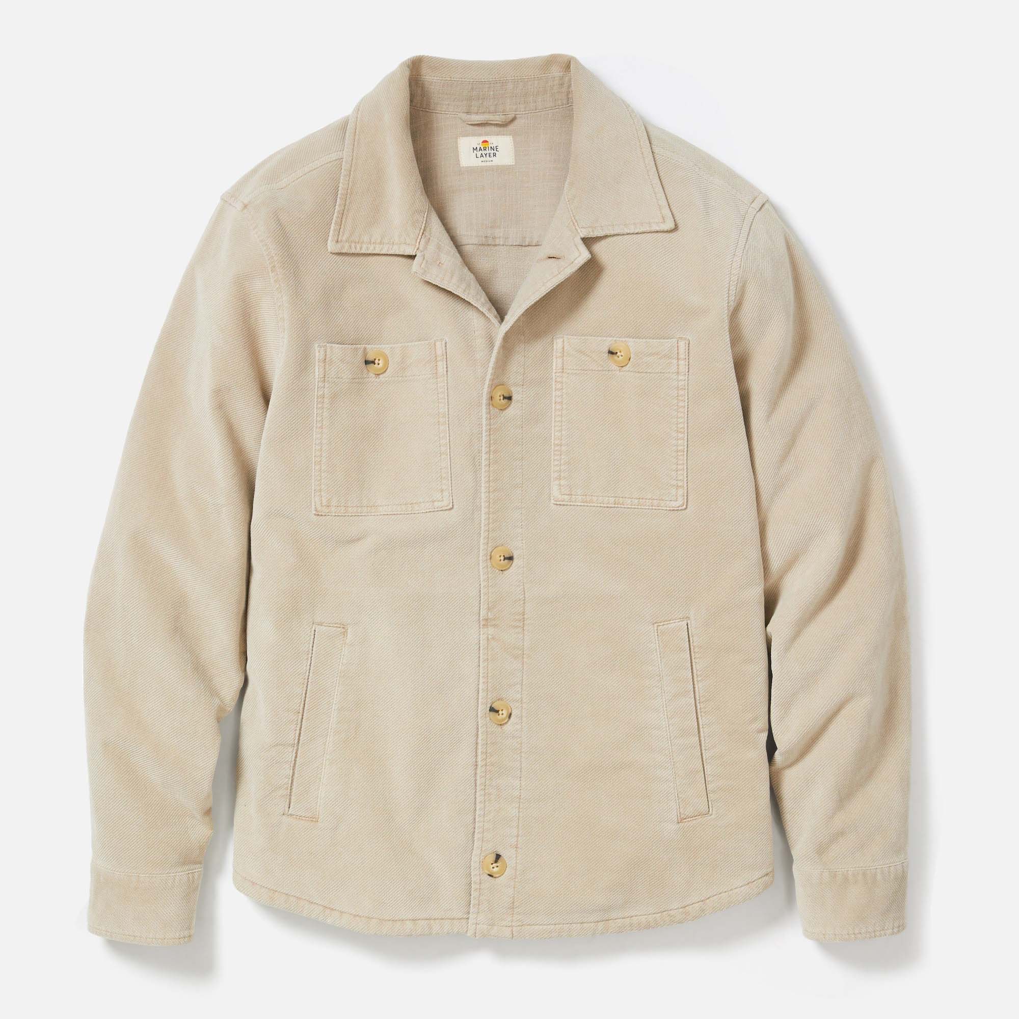 Marine Layer Men's Max Moleskin Overshirt